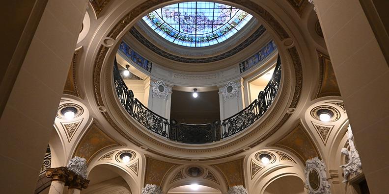 El Palacio Piria de Montevideo, sede de la Suprema Corte de Justicia de Uruguay